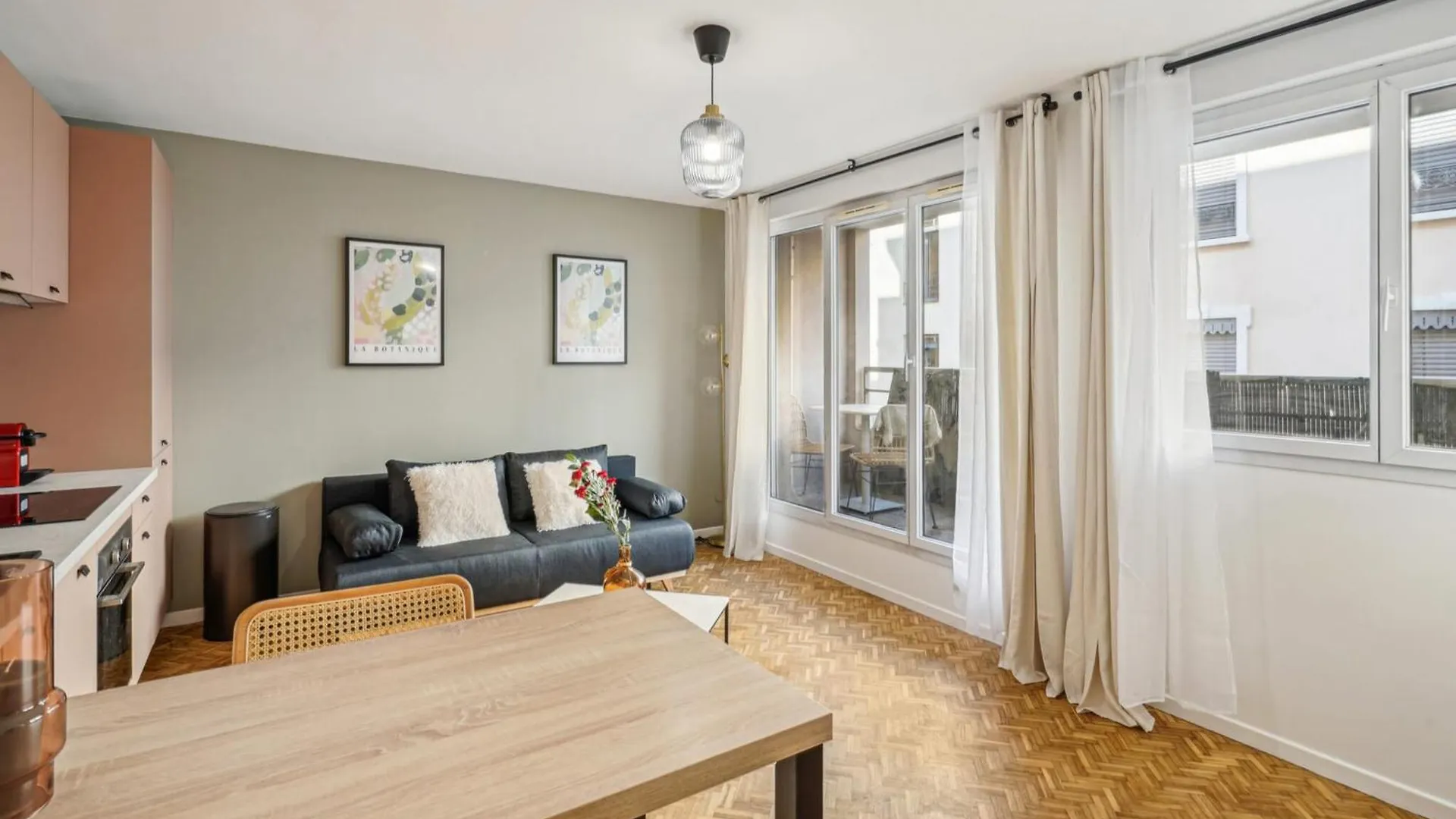 Baraban Apartment For 4 People With Balcony Near Part-Dieu Lyon