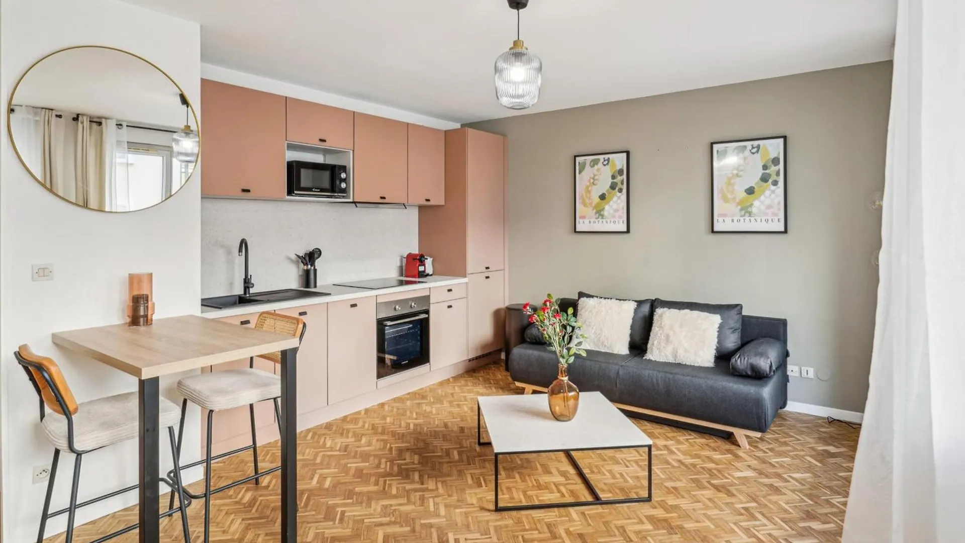 Baraban Apartment For 4 People With Balcony Near Part-Dieu Lyon